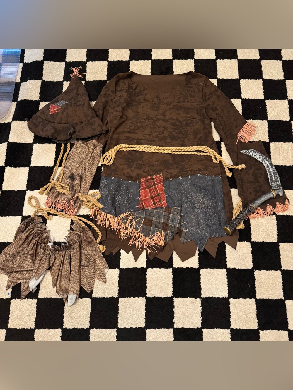 California Costumes Creepy Scarecrow Size Plus 1X (16-18)
